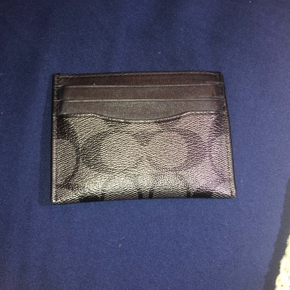 Coach card holder